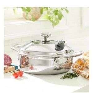 Princess House Silver Cookware with Lid